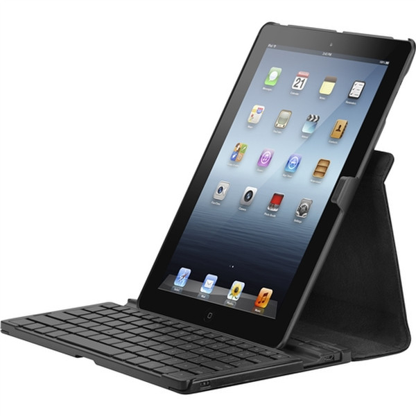 Targus Versavu™ iPad Rotating Case Stand with Keyboard - Schwarz