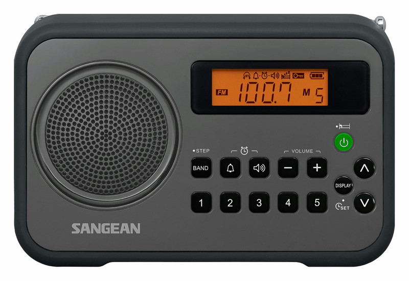 Sangean PR-D18 Tragbar Digital Schwarz Radio