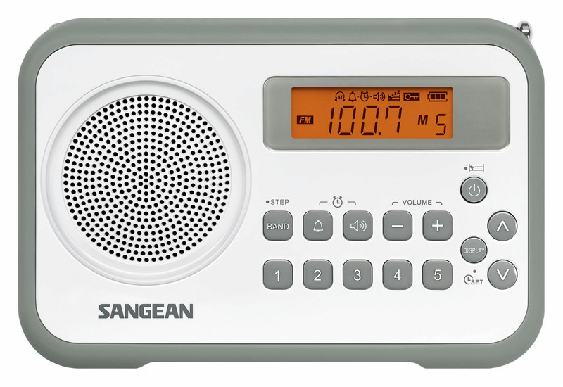 Sangean PR-D18 Портативный Цифровой Серый радиоприемник