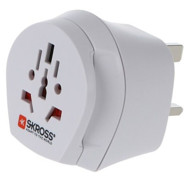 Skross 1.500208 Universal Universal White power plug adapter