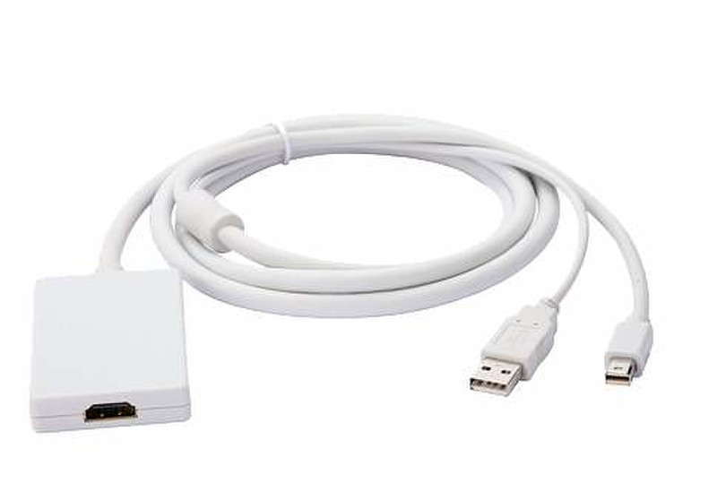 Dr. Bott mini DisplayPort+USB/HDMI HDMI Белый