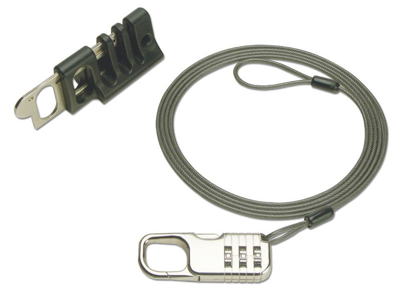 Lindy 20978 Stainless steel cable lock