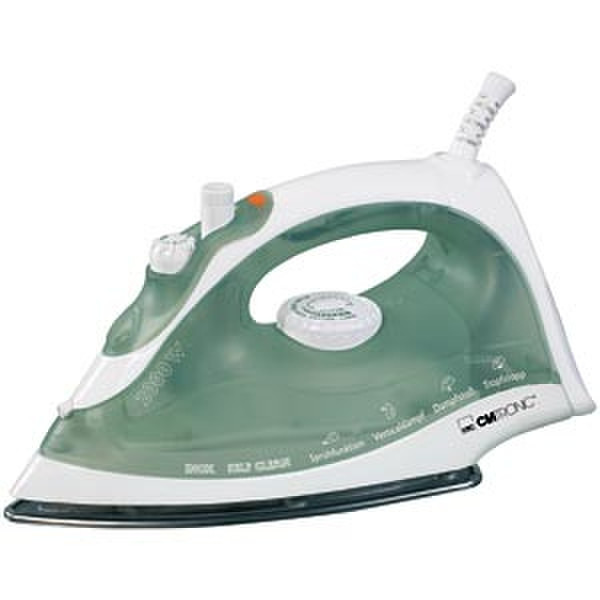 Clatronic 263528 Dry & Steam iron Stainless Steel soleplate 2000Вт Белый утюг