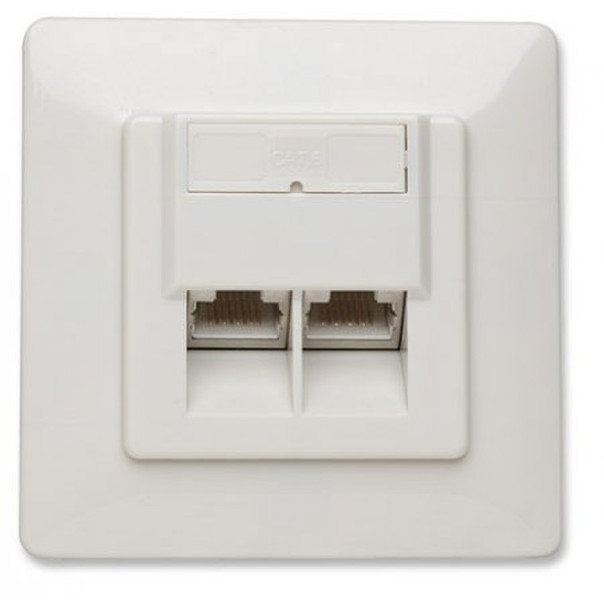 Intellinet 560207 RJ-45 Ivory socket-outlet