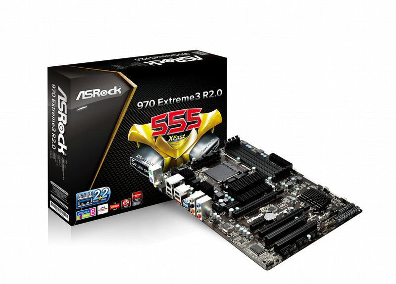Asrock 970 Extreme3 R2.0 AMD 970 Socket AM3+ ATX
