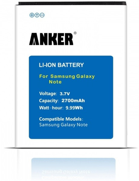 Anker AK-70SMI9220-W27A Lithium-Ion 2700mAh 3.7V rechargeable battery