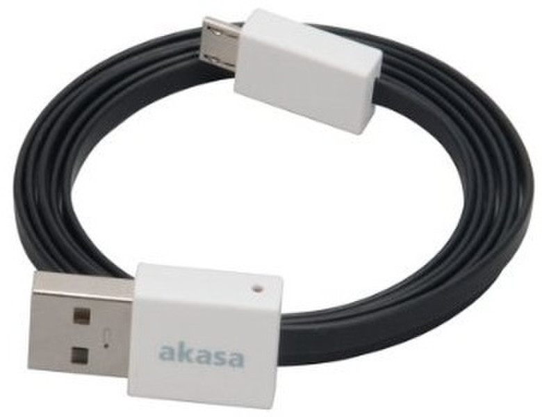 Akasa USB A - micro USB B M-M 1m