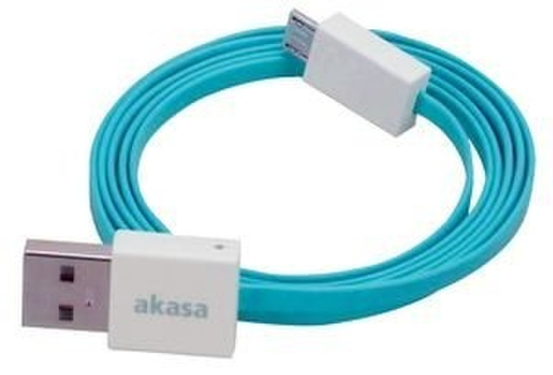 Akasa USB A - micro USB B M-M 1m