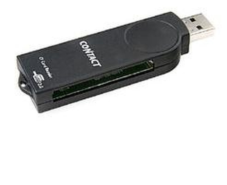 Ksix BXCRCF USB 2.0 Черный устройство для чтения карт флэш-памяти