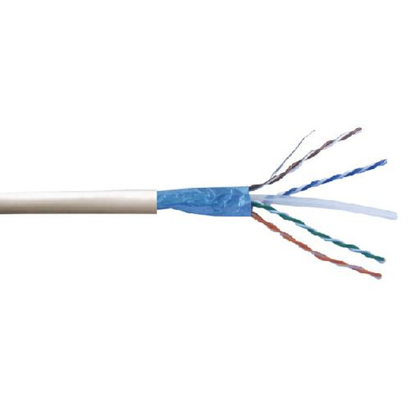 MCL 100m Cat6 F/UTP 100м Cat6 F/UTP (FTP) Белый сетевой кабель