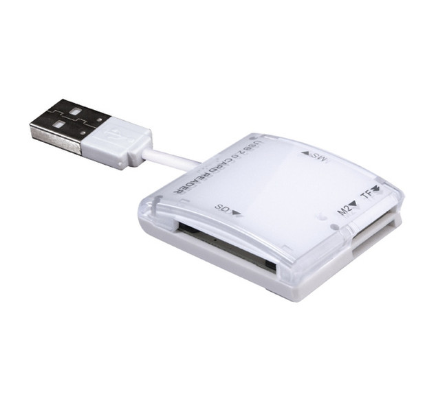 ADVANCE CR-NANO-WT USB 2.0 Белый устройство для чтения карт флэш-памяти