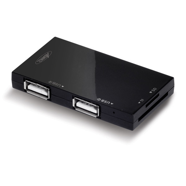 ADVANCE CRH-325 USB 2.0 Черный устройство для чтения карт флэш-памяти