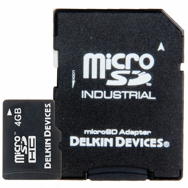 Delkin 4GB microSDHC class 10 4ГБ MicroSDHC Class 10 карта памяти