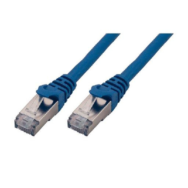 MCL 3m Cat6a S/FTP 3м Cat6a S/FTP (S-STP) Синий сетевой кабель