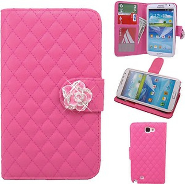 Aquarius FLOWERWALLET-HOTPINK Wallet case Pink