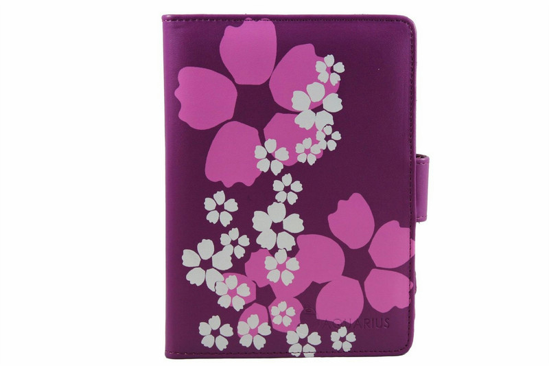 Aquarius FLOWERWALLET-PURPLE 6Zoll Wallet case Violett E-Book-Reader-Schutzhülle