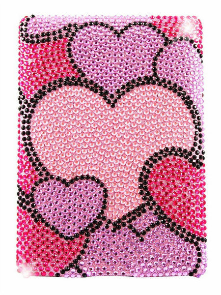 Aquarius HEARTSMEDLEY-DIAMONT 6Zoll Cover case Pink Tablet-Schutzhülle