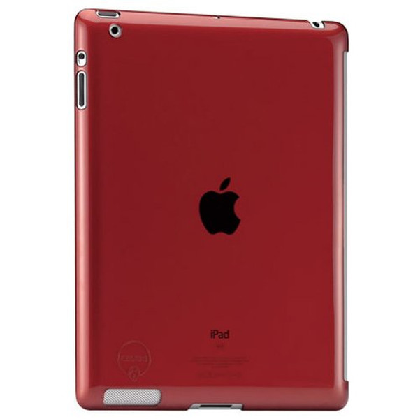 Ozaki iCoat Cover case Красный, Прозрачный