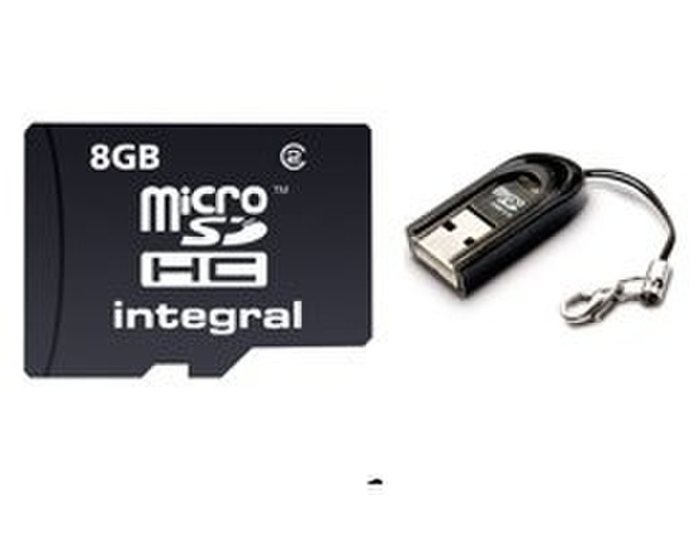 Integral INMSDH8G2NAUSBR USB Black card reader