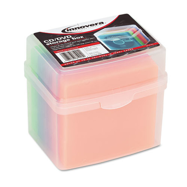 Innovera IVR81901 20discs Transparent