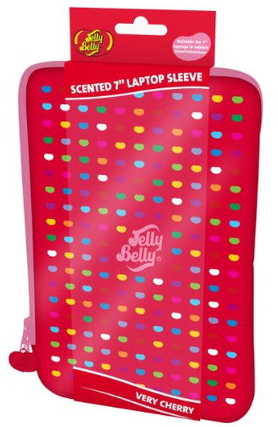 Jelly Belly JBLT7SLCH 7Zoll Sleeve case Rot Tablet-Schutzhülle