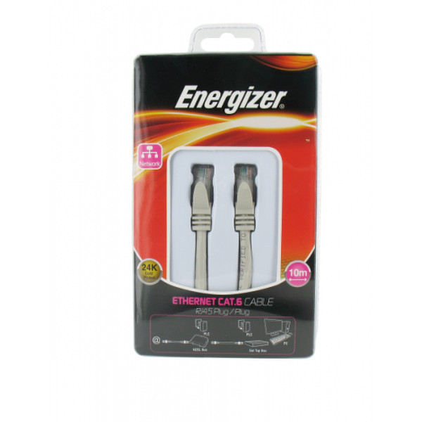 Energizer LCAECRJ45100 сетевой кабель