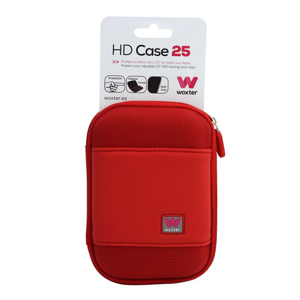 Woxter ML26-073 Sleeve case Rot HDD/SDD-Gehäuse