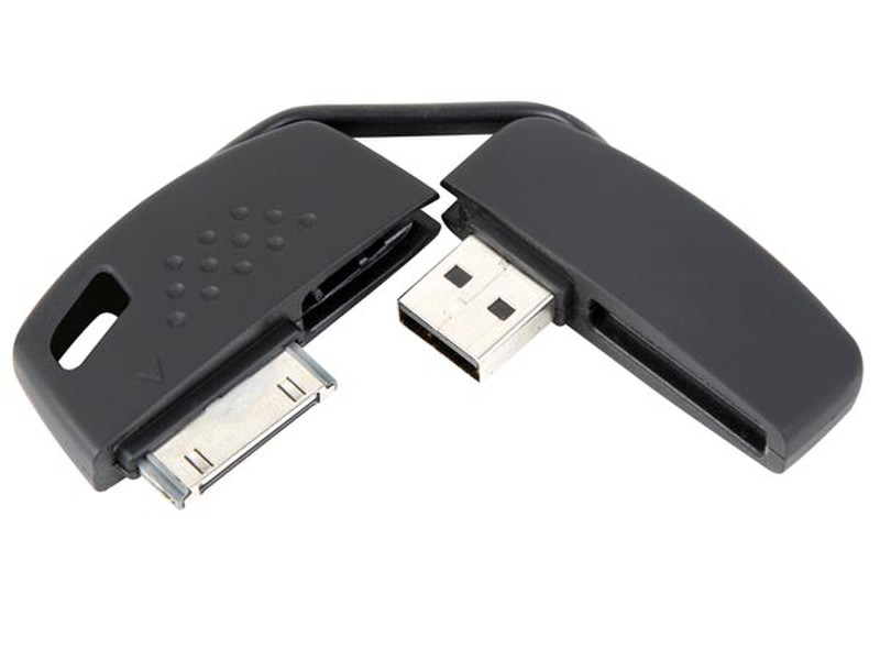 Velleman PCMP23 USB-A Lighting Черный дата-кабель мобильных телефонов