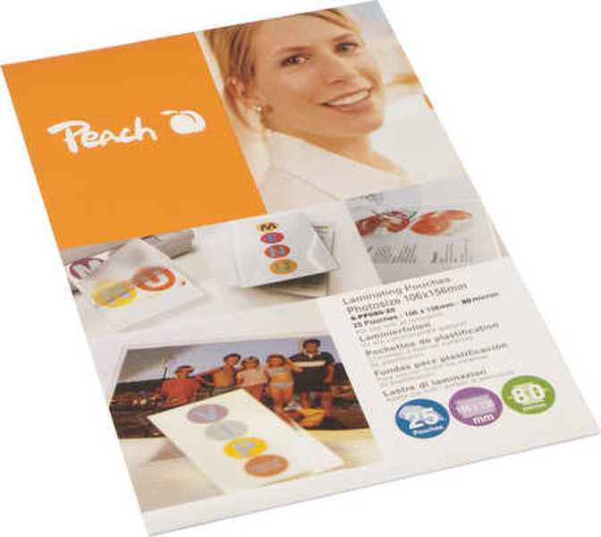 Peach 510591 25pc(s) laminator pouch