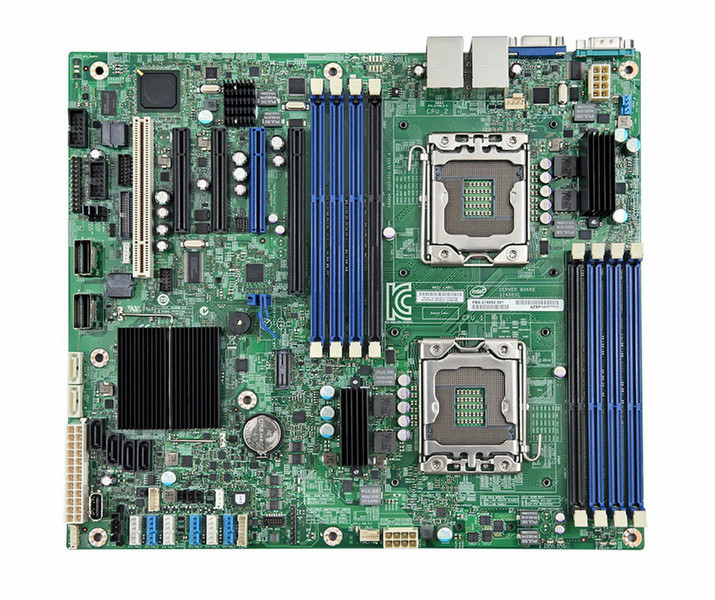 Intel S2400SC2 Intel C602 Socket B2 (LGA 1356) SSI CEB материнская плата для сервера/рабочей станции