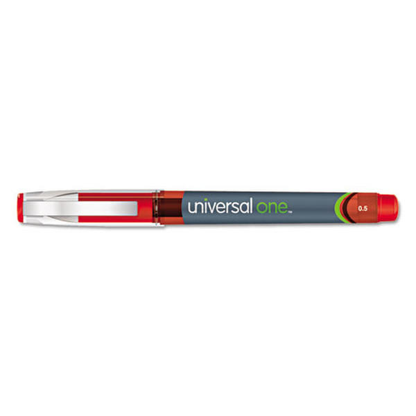 Universal UNV39319 Grey,Red rollerball Pen
