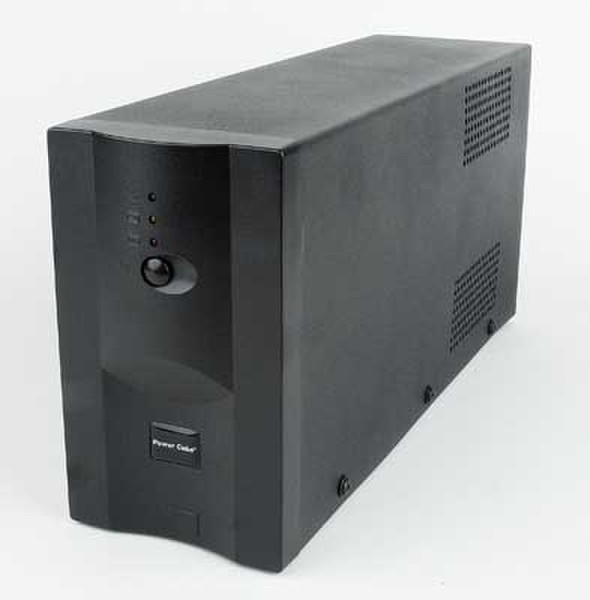 Gembird UPS-PC-652A Интерактивная 650ВА 3розетка(и) Tower Черный источник бесперебойного питания