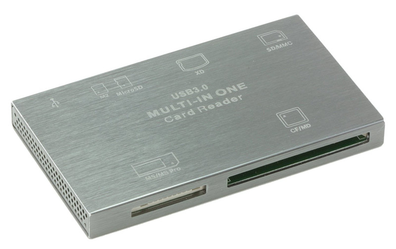 ekit USB3CRK USB 3.0 Silber Kartenleser