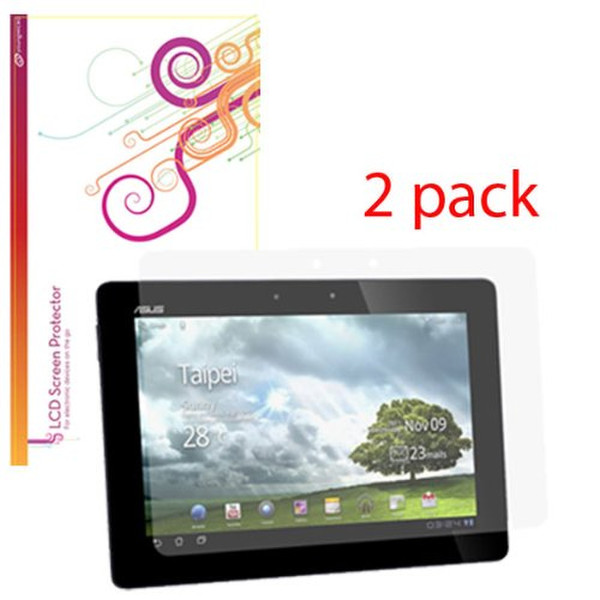 Roocase 2-Pack HD Invisible Screen Protector for Asus Transformer Pad TF300T (Not Compatible with TF201 and TF101)