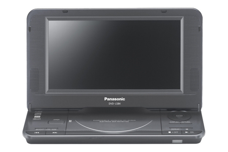 Panasonic Portable DVD-Player 8Zoll 480 x 234Pixel Schwarz