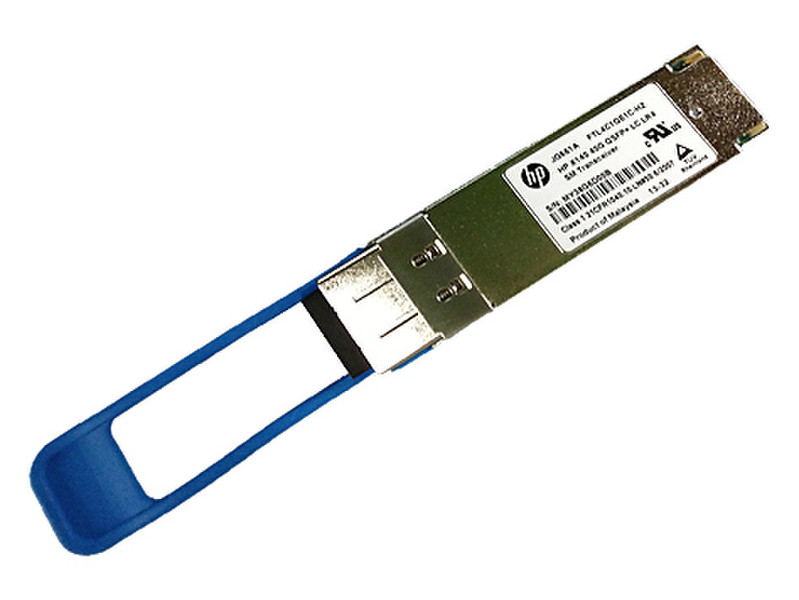 Hewlett Packard Enterprise X140 40G QSFP+ LC LR4 SM 10km 1310nm 40000Mbit/s QSFP+ 1310nm Single-mode network transceiver module