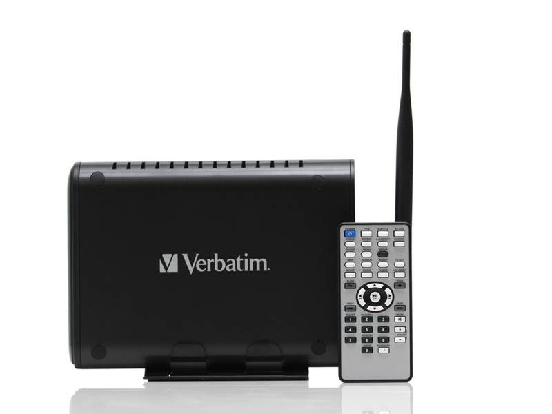 Verbatim 640GB MediaStation Pro Wireless Multimedia Hard Drive WLAN 640GB Schwarz Externe Festplatte