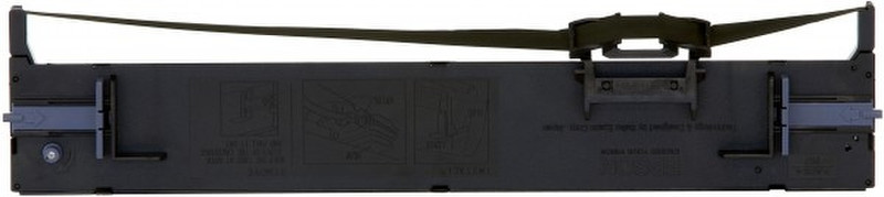 Epson SIDM Black Ribbon Cartridge for LQ-690 (C13S015610) printer ribbon
