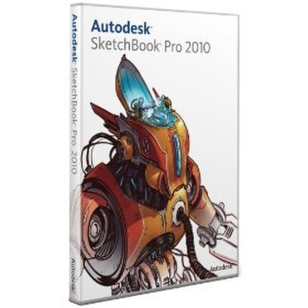 Autodesk SketchBook Pro 2010, SLM, EN