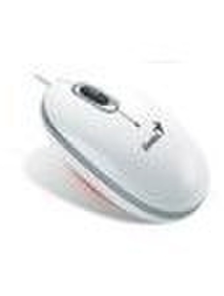 Genius ScrollToo 200 white USB Оптический 1200dpi Белый компьютерная мышь