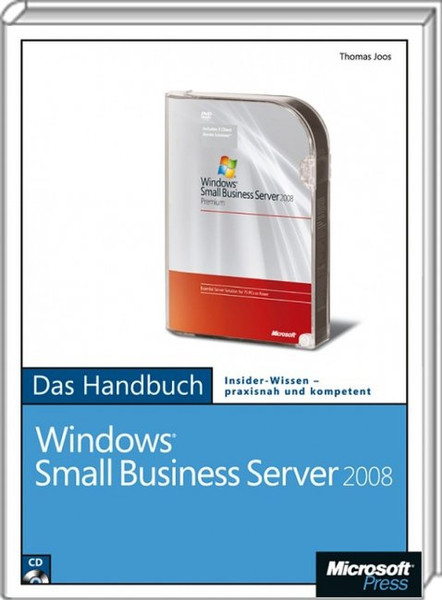 Microsoft Windows Small Business Server 2008 - Das Handbuch Deutsch Software-Handbuch