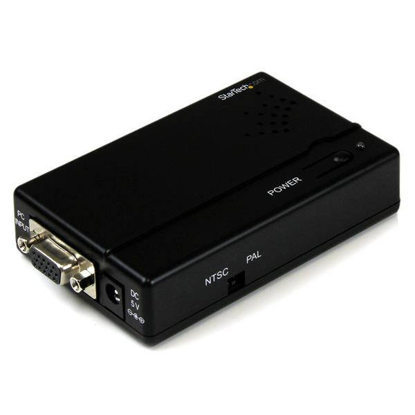 StarTech.com VGA2VID VGA S-Video/RCA Черный кабельный разъем/переходник