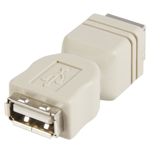 StarTech.com USB A-B Cable Adapter USB A USB B Серый кабельный разъем/переходник