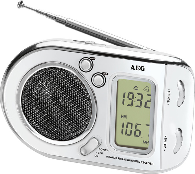 AEG WE 4125 Персональный Цифровой Белый радиоприемник
