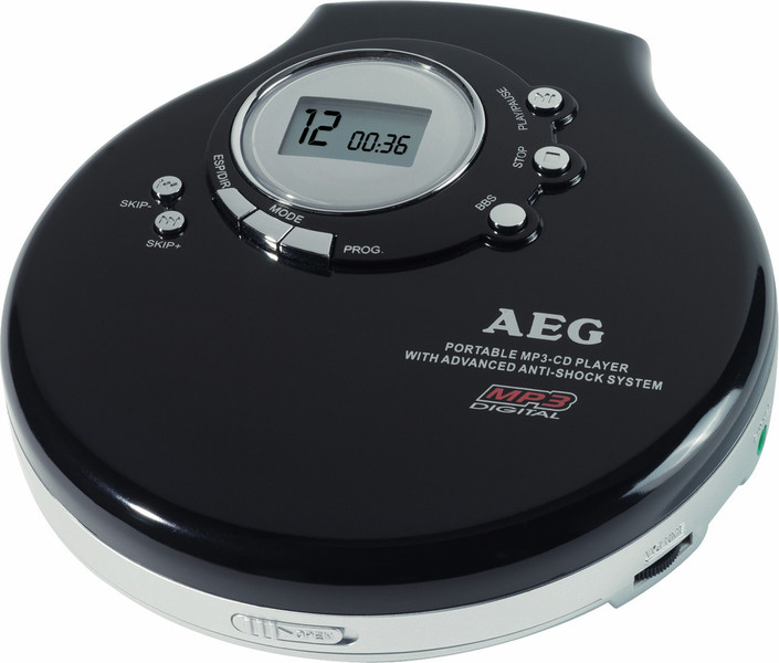 AEG CDP 4212 Personal CD player Black