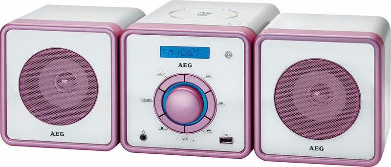 AEG MC 4455 Digital Weiß CD-Radio