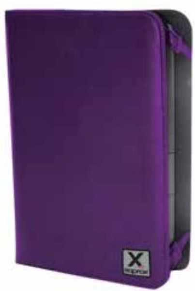 Approx appUEC01P 7Zoll Flip Violett E-Book-Reader-Schutzhülle