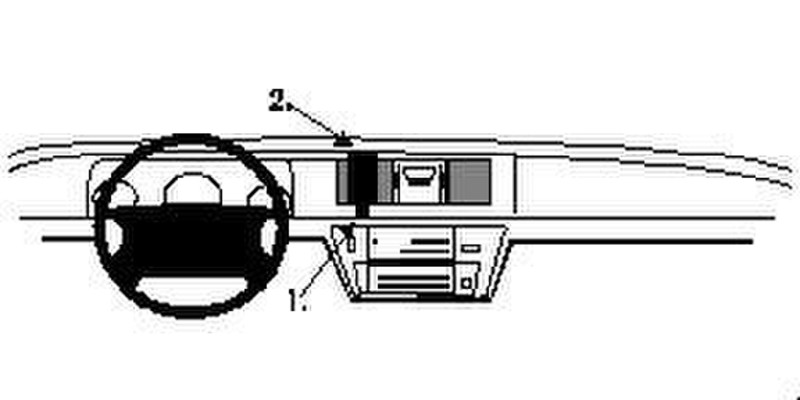 Brodit center mount Ford Crown Victoria 94