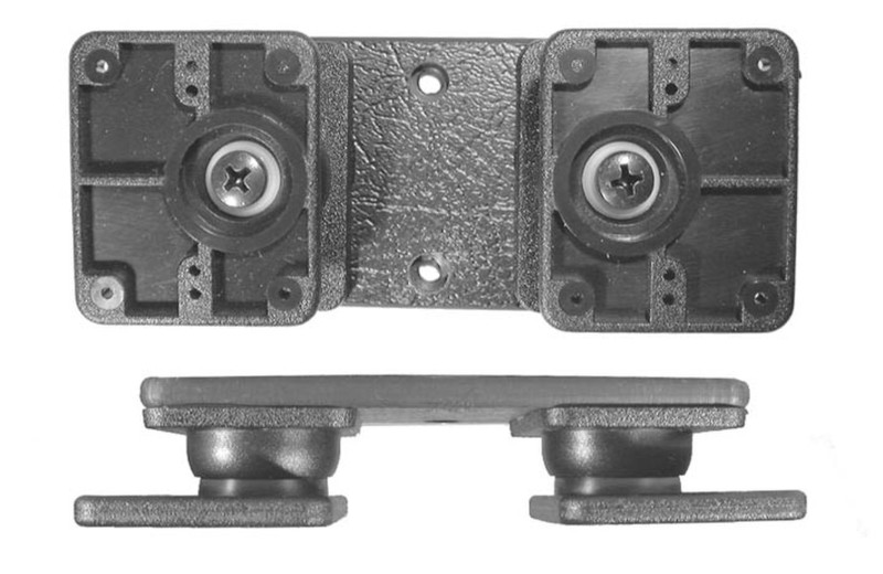 Brodit Tilt swivel. With två face plates (parallell center point)