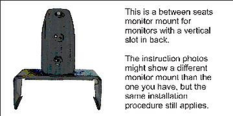 Brodit Monitor mount